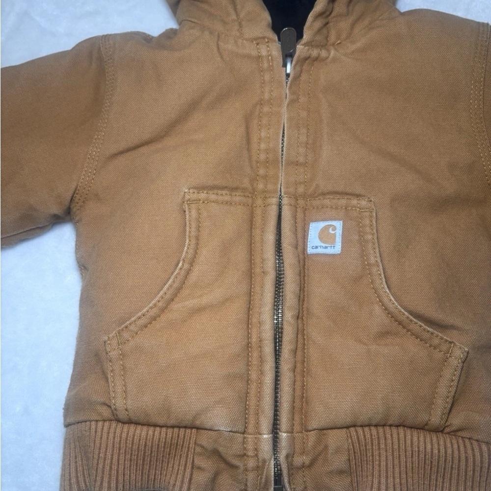 Carhartt Brown Kids Jacket - Picture 3 of 6